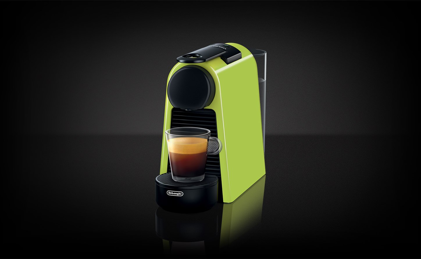 Essenza Mini Delonghi Lime Green Coffee Machine Nespresso Switzerland