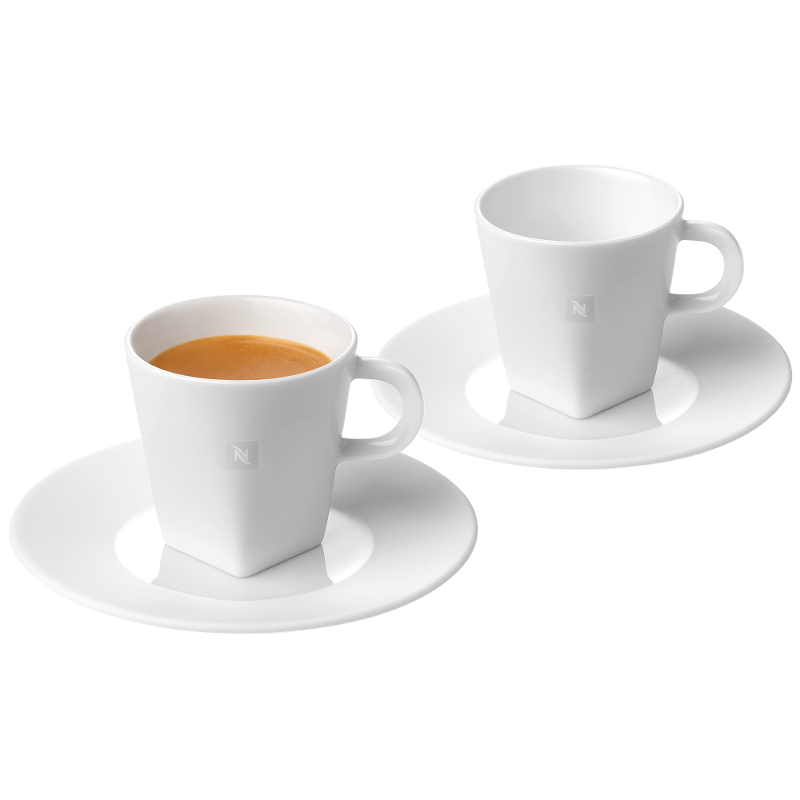 Pure espresso ceramic cups