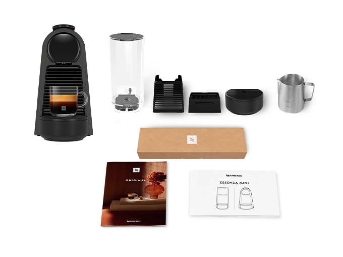 Essenza Mini Matt Black D - Coffee Machine - Nespresso SG