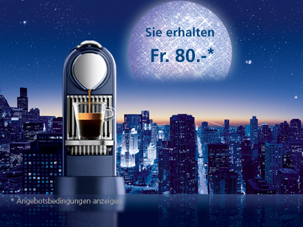 SIE ERHALTEN  FR. 80.-