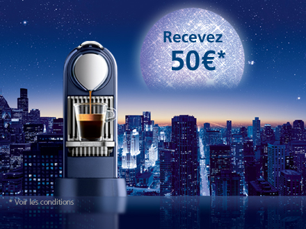 -50 EUROS SUR L'ACHAT D'UNE MACHINE