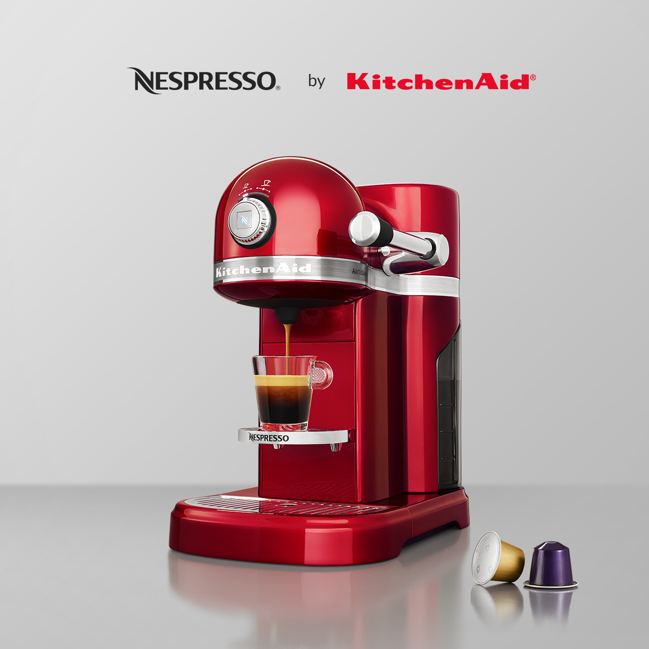 grijs Socialistisch Thespian DESIGN ONTMOET SMAAK. Ontdek de nieuwe Nespresso machine by KitchenAid