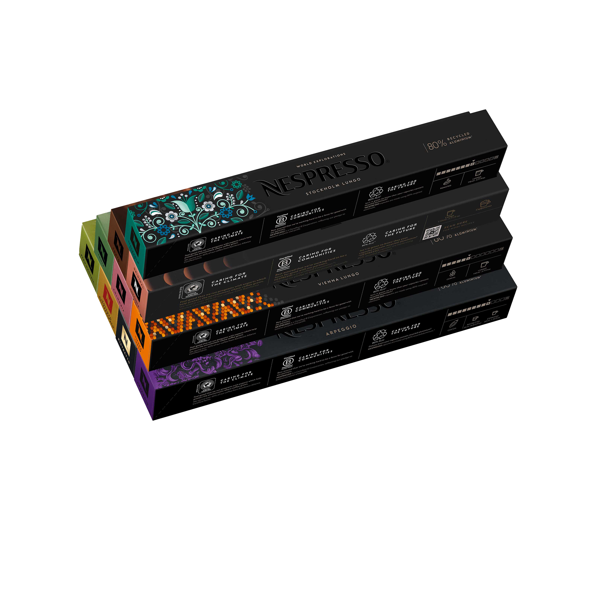 Nespresso Bestsellers van Nespresso Koffiecapsules Sleeve van 10 Original