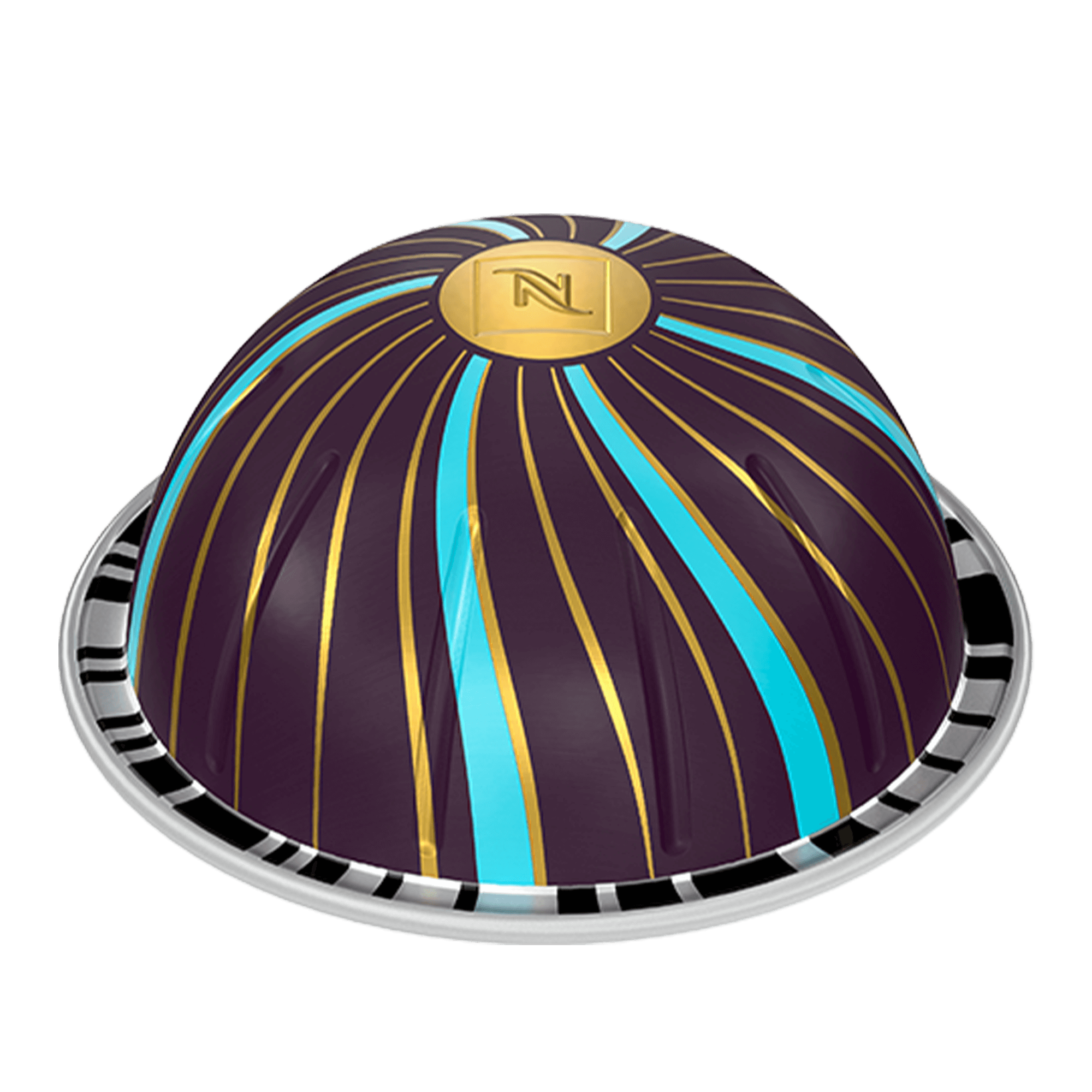 Nespresso Festive Collectie Double Espresso Koffiecapsules Sleeve van 10 Vertuo