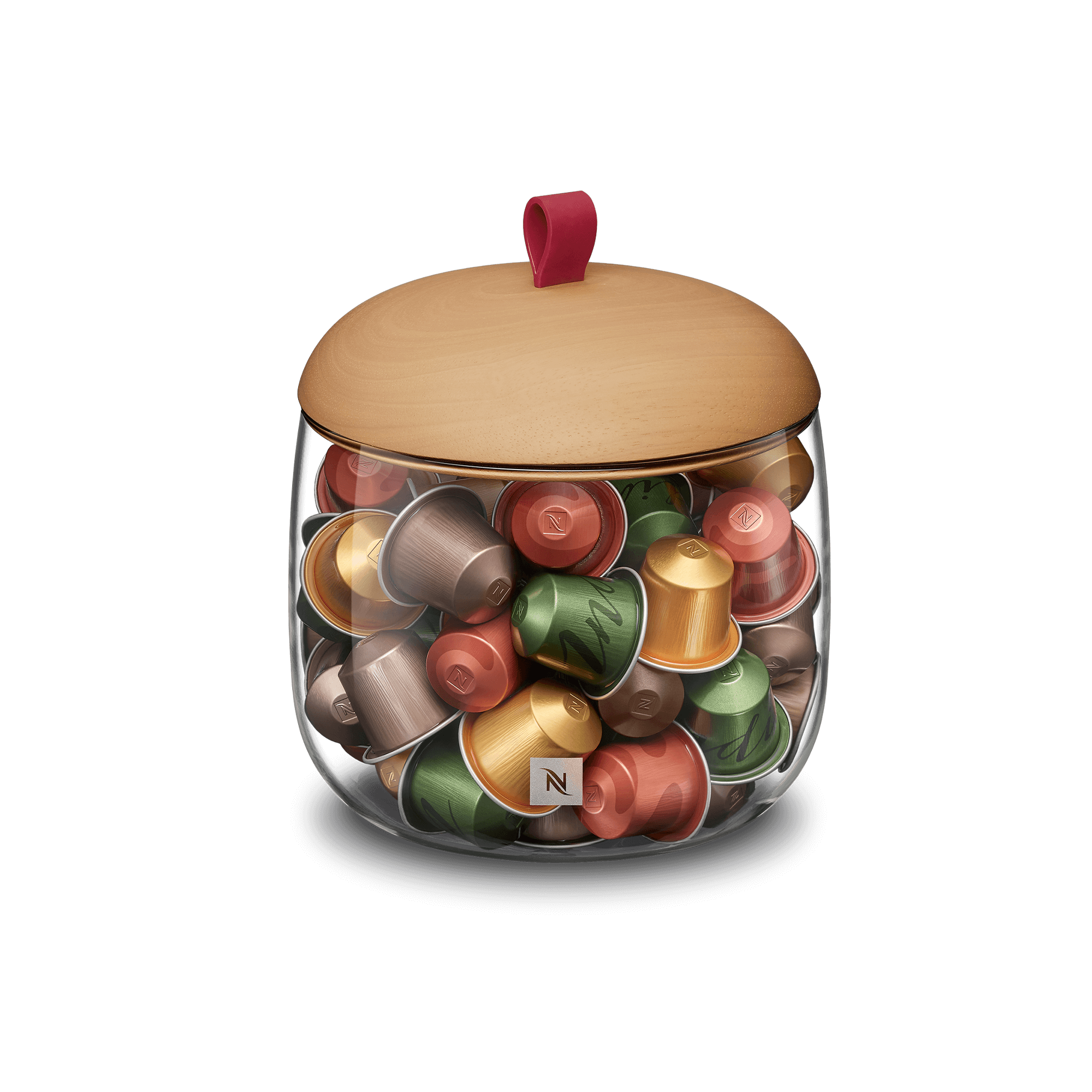 Nespresso Display Mia capsulehouder hout