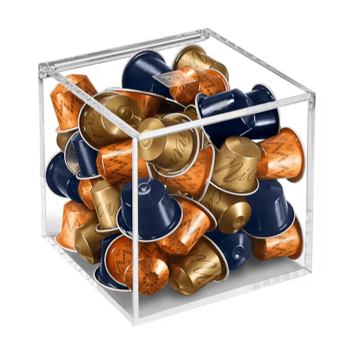 View Cube Capsules Holder