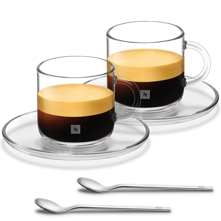 Vertuo Lungo Set x 2 (Cup & Spoon)