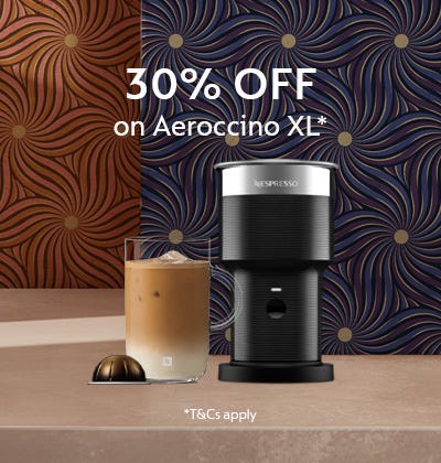 <strong>OFFERS: </strong>30% off Aeroccino XL