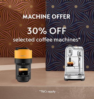 <strong>OFFERS: </strong>30% off Machines