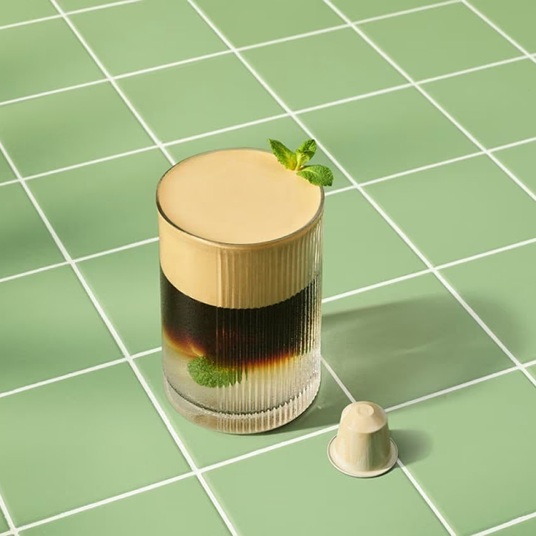 Iced Coconut Vanilla Mint Coffee