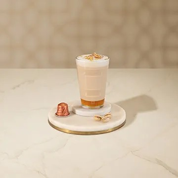 Rose & Pistachio Latte