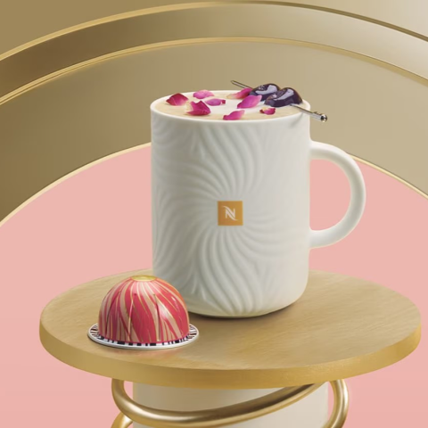 Golden Hibiscus Latte