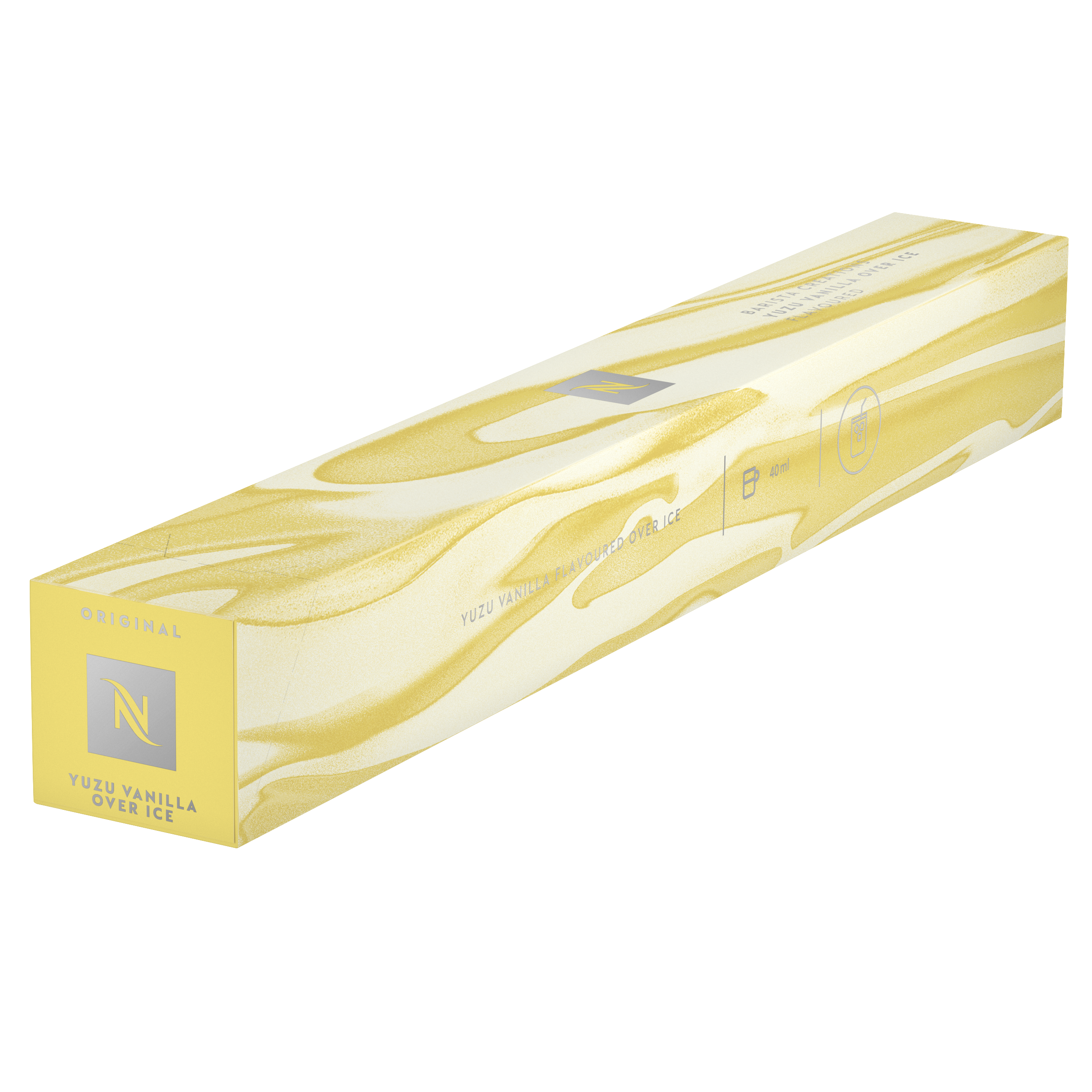 Yuzu Vanilla Over Ice