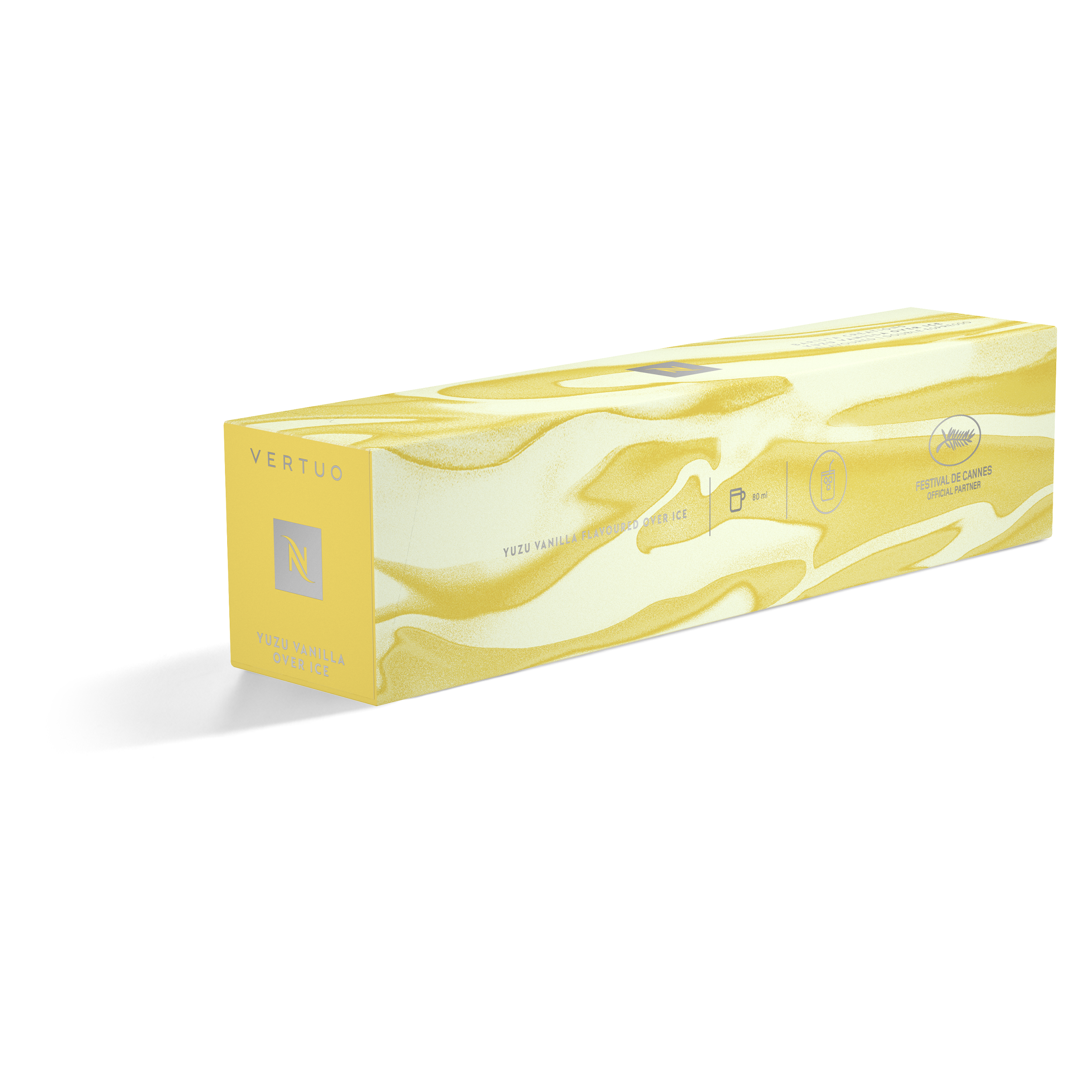 Yuzu Vanilla Over Ice