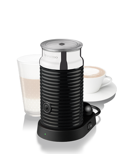 【新品未使用】　Nespresso Aeroccino 3 ブラック Nespresso Aeroccino 3 Automatic Milk Frother for Cappuccino
