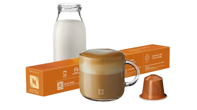 Pumpkin Spice Cake |Original Capsule Nespresso Ivory Coast