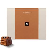 Milk Chocolate squares with Salted Caramel