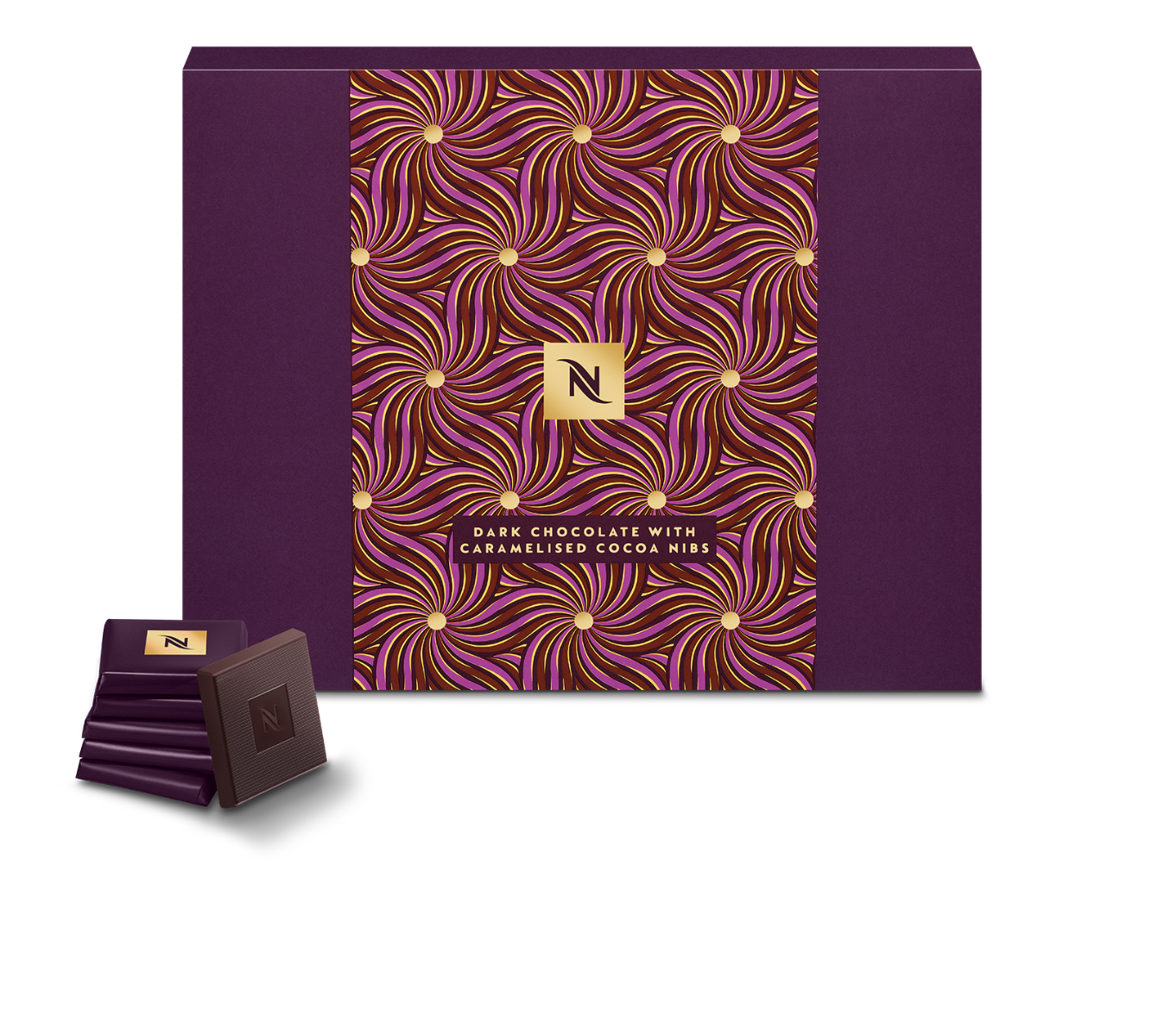 Dark Chocolate with Cacao Nibs