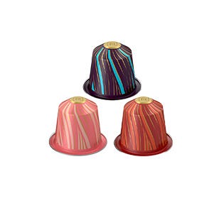 Festive coffee assortment