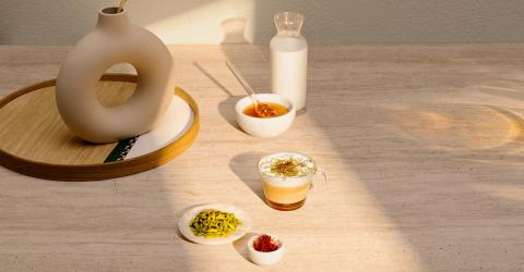 Safron Pistachio Delight | recette | Nespresso Côte d'Ivoire