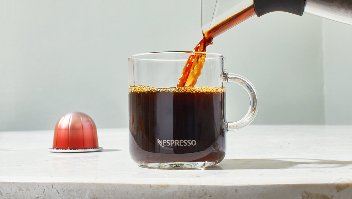 Receta de café americano Nespresso