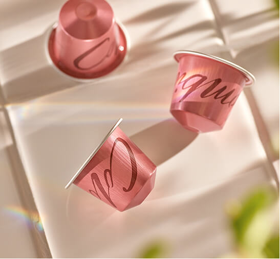 Capsulas Colombia rosas Nespresso