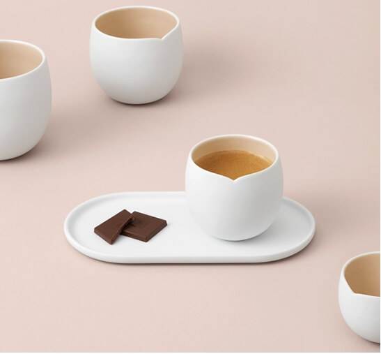 Taza de café con chocolate Nespresso