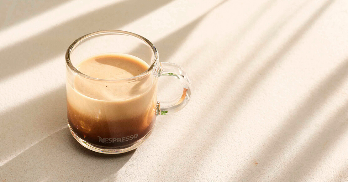 Cafetera con tecnología de Nespresso Vertuo