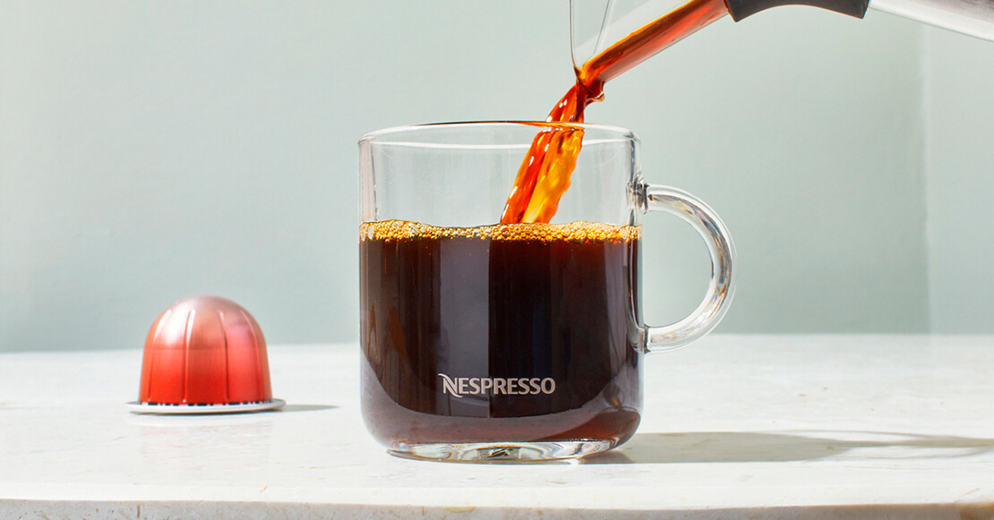 Receta de café americano Nespresso
