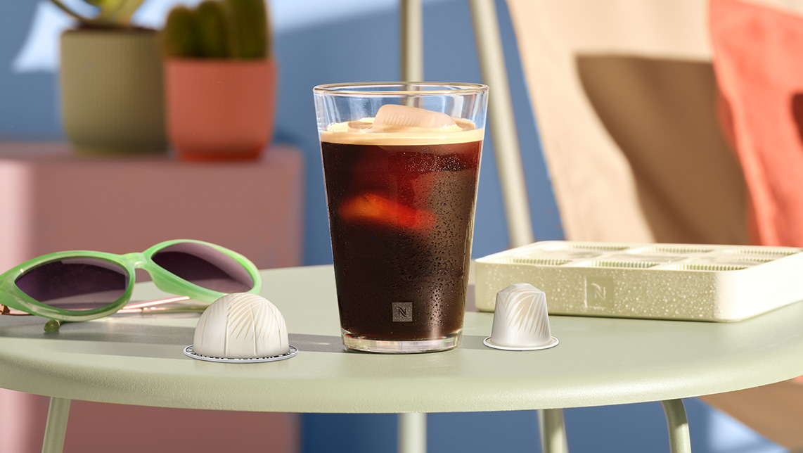 Café Coconut Flavour Over Ice de Nespresso