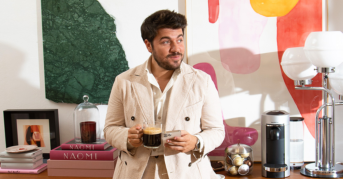 Jorge Redondo X Nespresso, entre telas y cafés