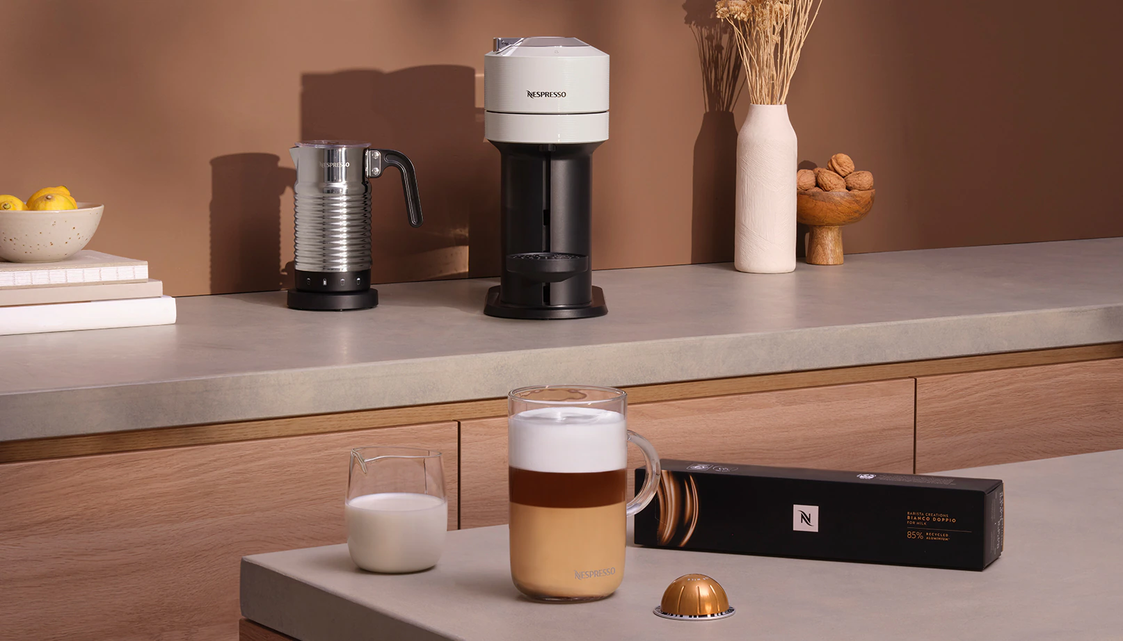 Pine Nuts Honey Latte
