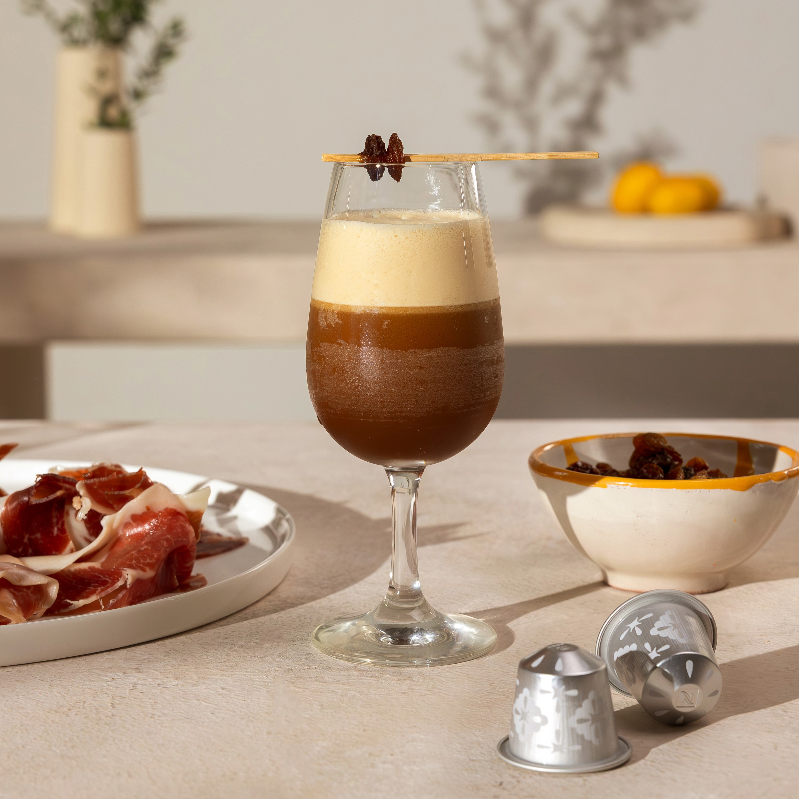 Espresso Almendrado con Vino