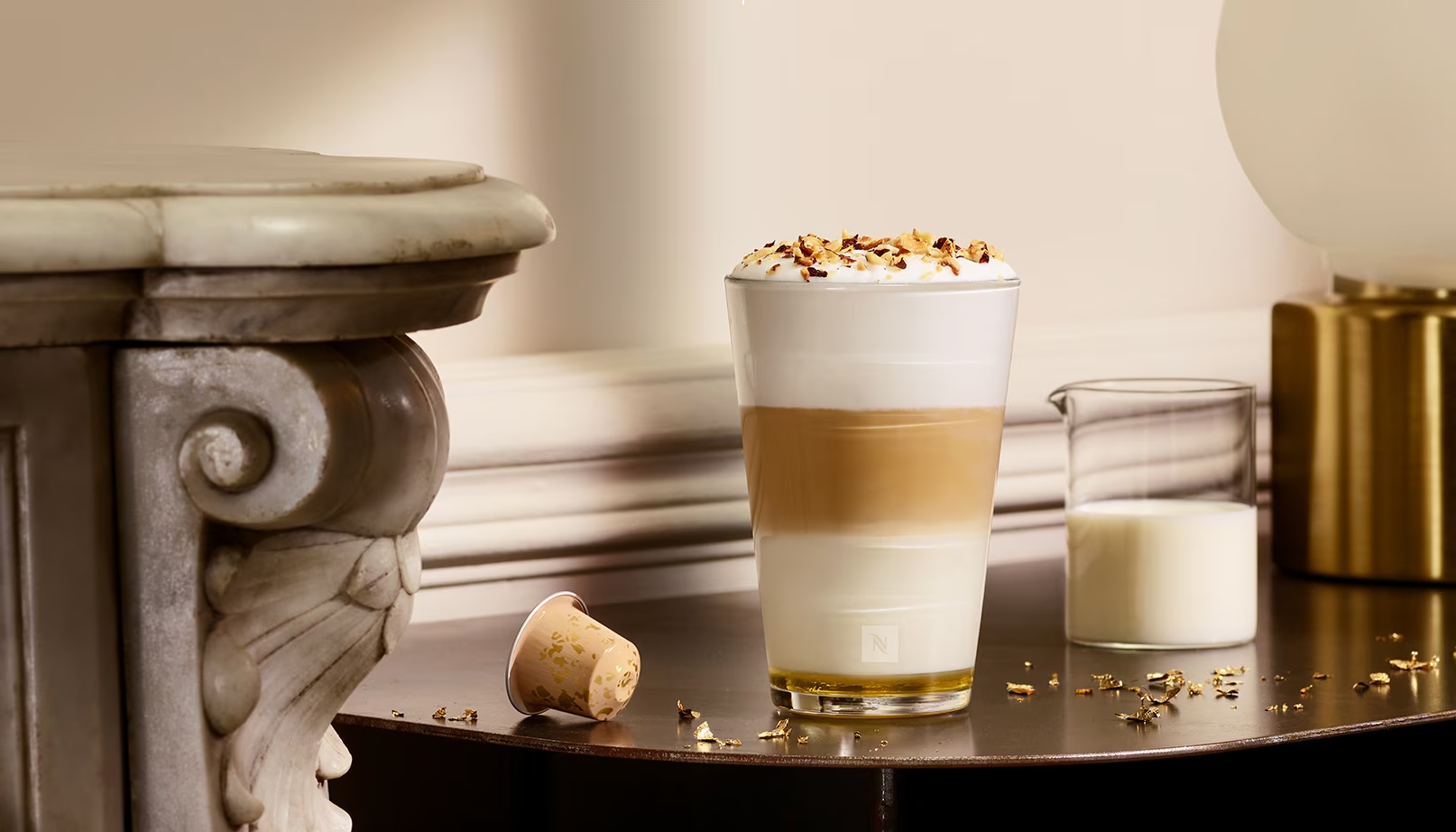 Roasted Hazelnut Latte Macchiato