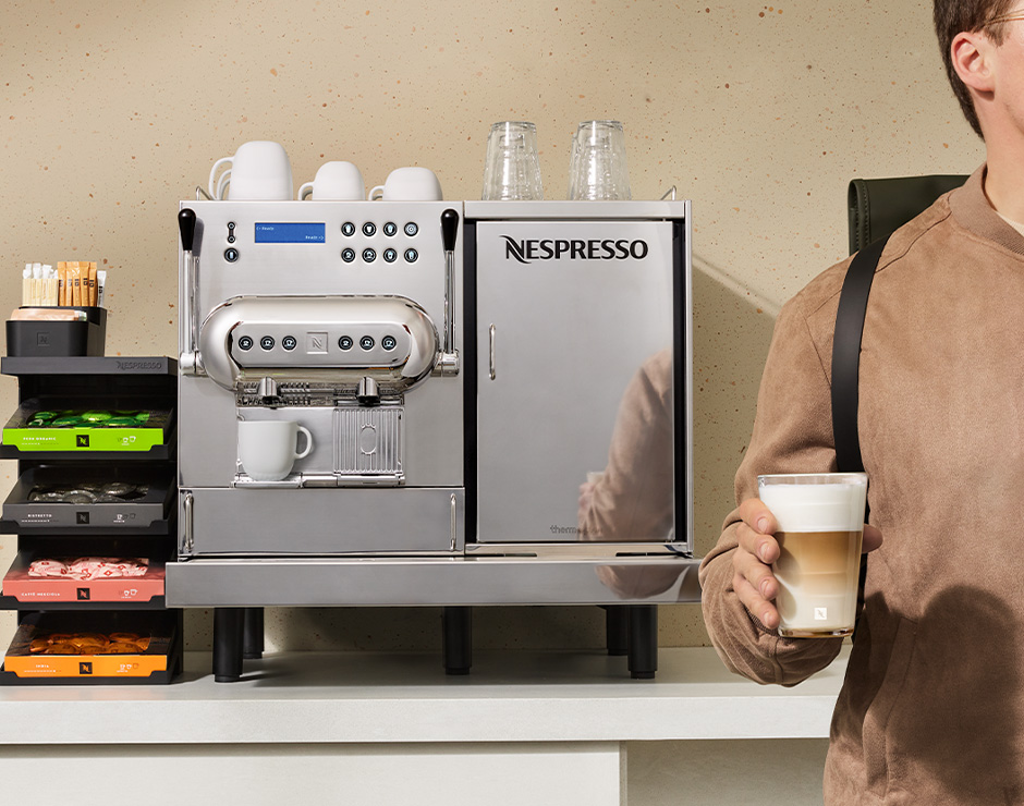 Máquina de café profesional Nespresso