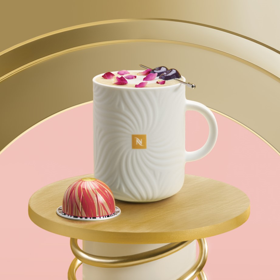 Golden Hibiscus Latte Vertuo