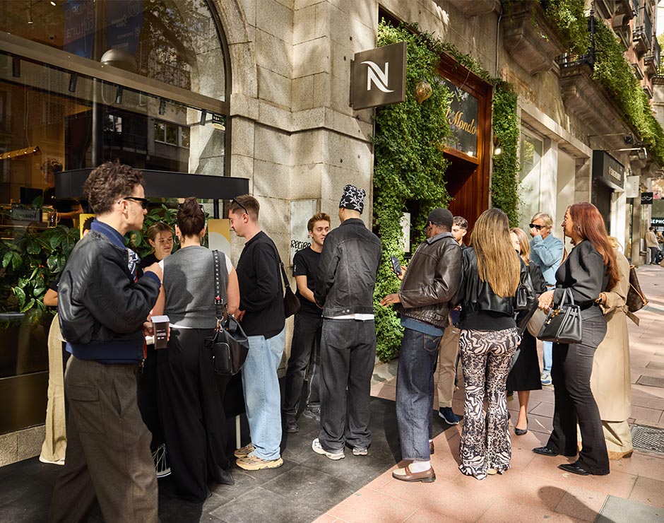 Imagen del Ambiente de la Coffee Party Nespresso en Madrid
