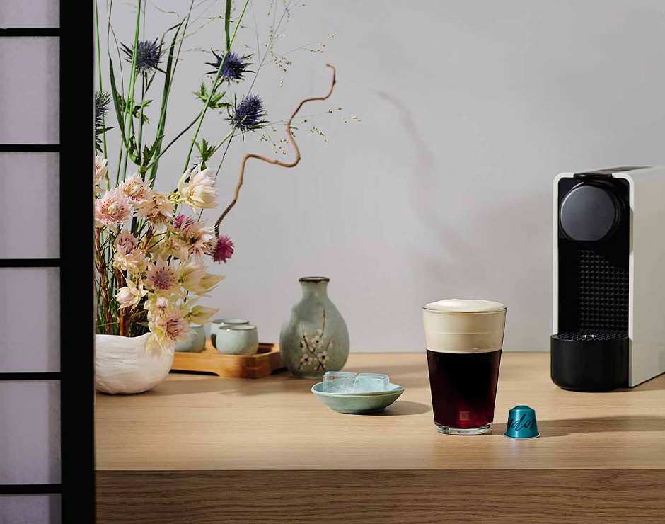 Café con mucha espuma