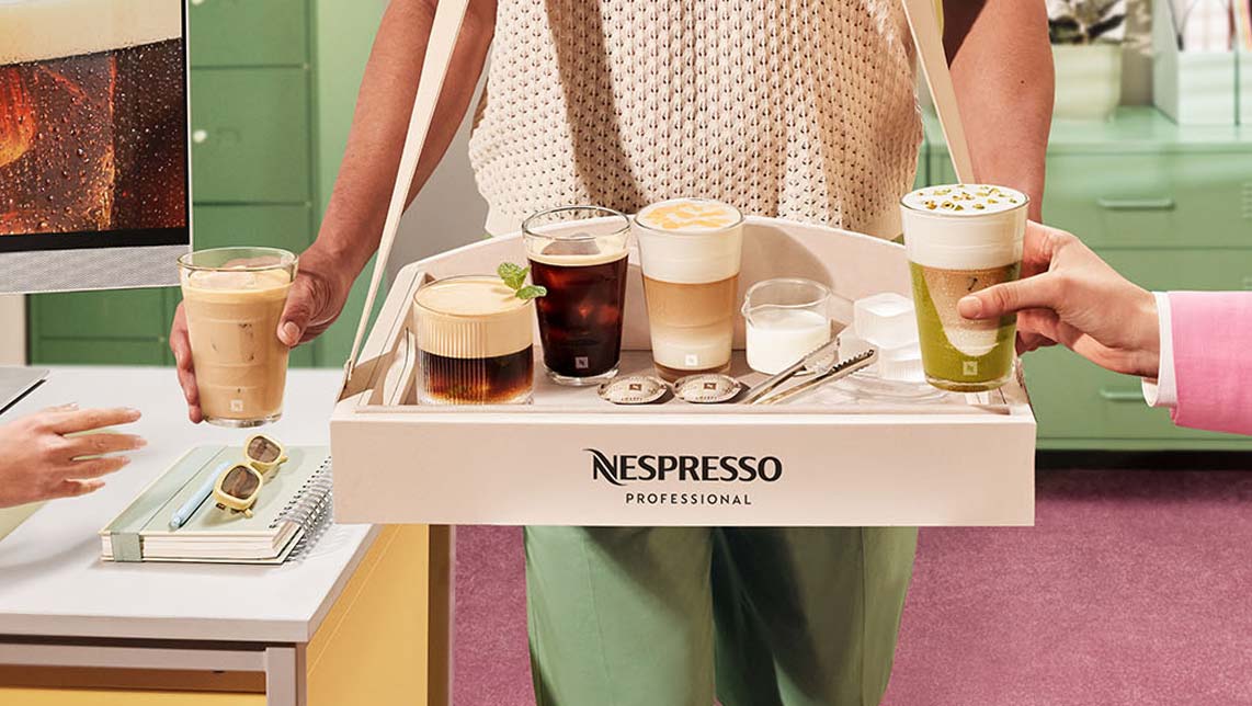 Diferentes variedadesd e Cafés Nespresso