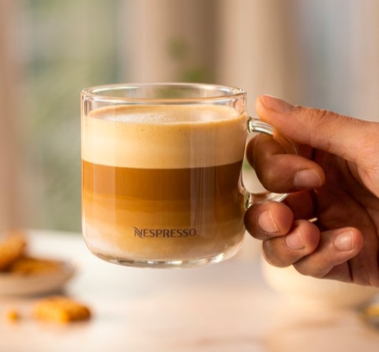 Café Vertuo con leche