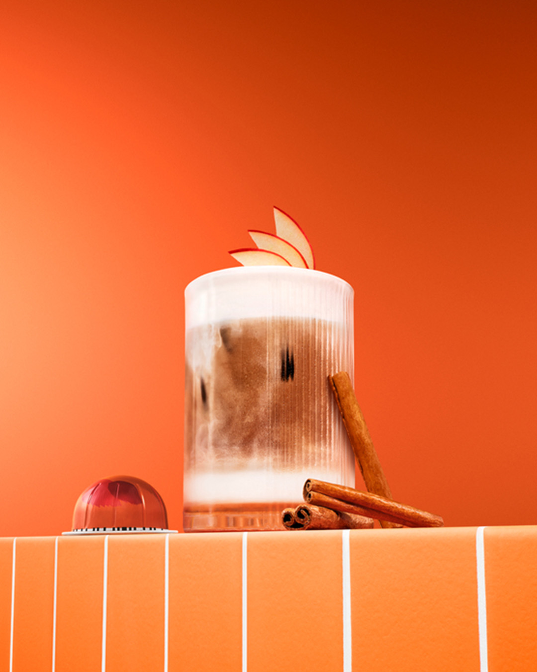 Cinnamon Apple Crisp Iced Latte