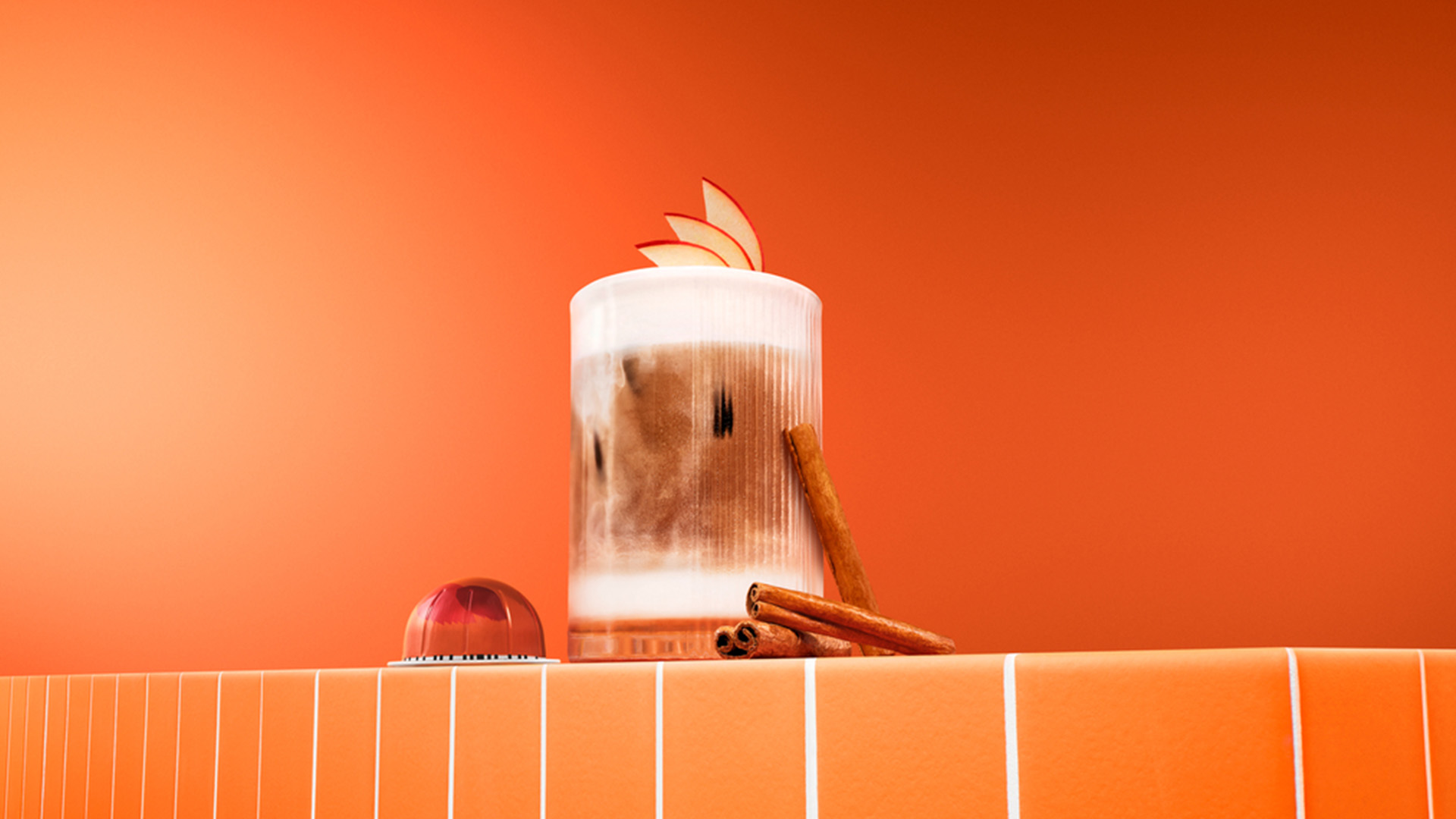 Cinnamon Apple Crisp Iced Latte