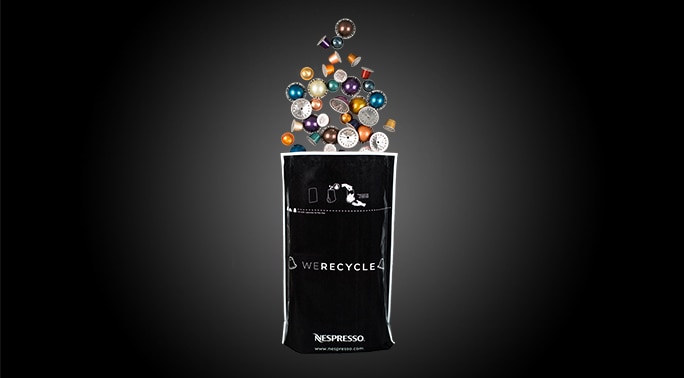 Recycling Bag Nespresso USA Pro