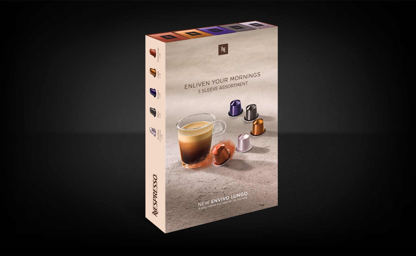 Morning 5 Sleeve Coffee Assortment Nespresso