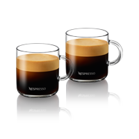 Nespresso x Chiara Ferragni Vertuo Clear Glass Coffee Mug Cup, 12 oz  Limited Ed