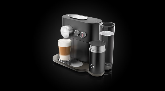hoeveelheid verkoop Vleugels verteren Expert&milk Off-Black | Smart Coffee Machine | Nespresso
