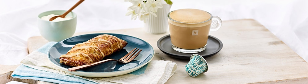 Apple Dolce with Coffee Glaze