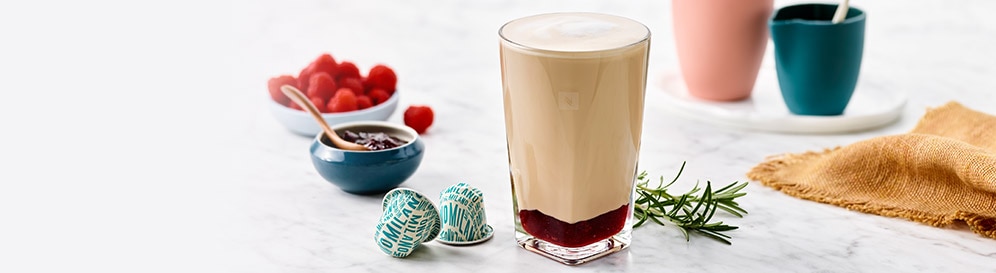 Rosemary and Raspberry Latte