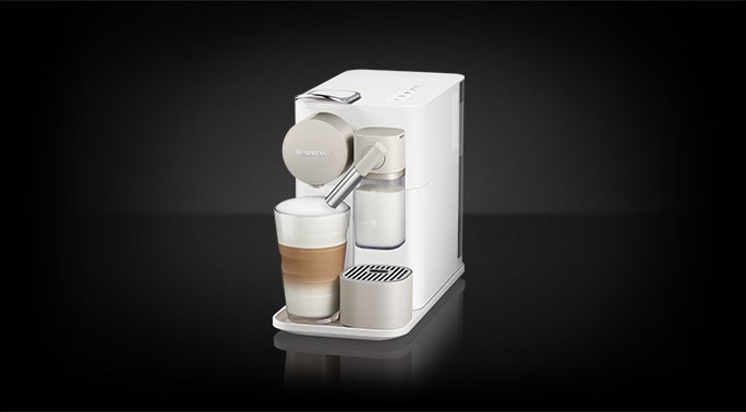 Nespresso Lattissima One Silky White Espresso Machine by De'Longhi