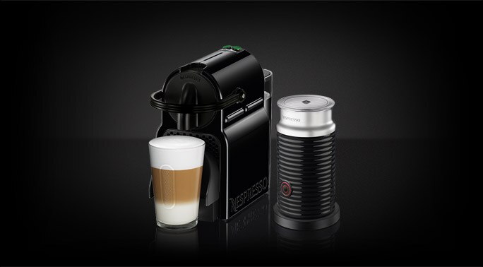 Inissia Black & Aeroccino - Coffee machine - Nespresso